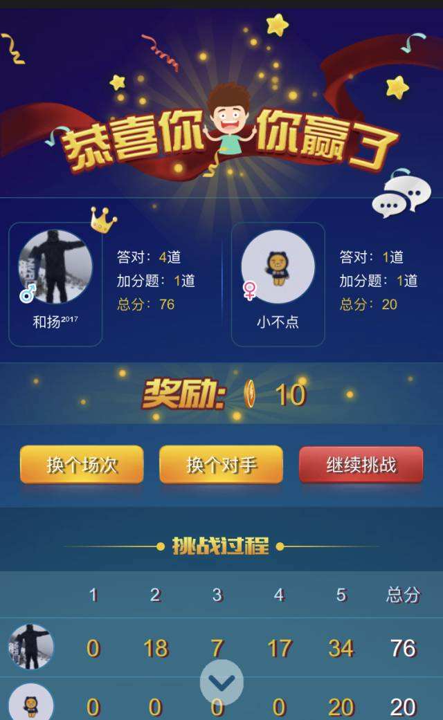 互動游戲，詩詞大會互動游戲